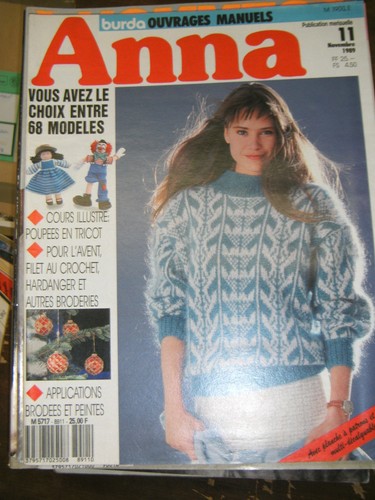 Anna burda ouvrages manuels - anna,
