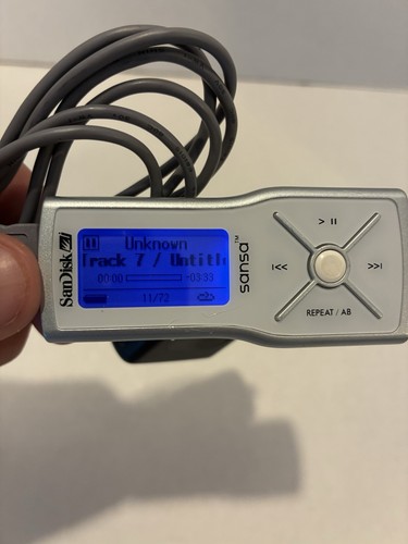 Sandisk sansa m240 1gb silver - sansa,