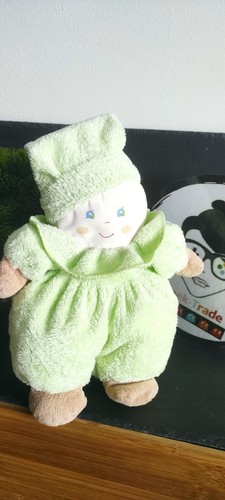 Doudou lutin vert - lutin,