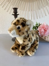 1024⚜️ Peluche Doudou Léopard Nature Planet Zoo Hauteur 22 Cm Très Doux