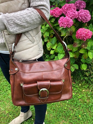 Sac cuir vintage tony - sac, en