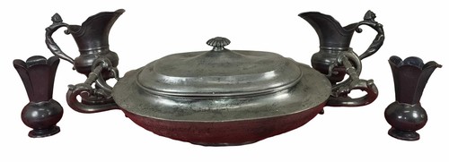 Ensemble soupiere pichets - de,