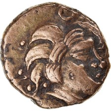 [#843393] Pictones, Santones, 1/4 Stater, 1st century BC, Electrum, EF