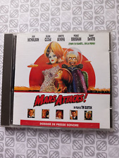 Dossier de presse sonore MARS ATTACKS! CD BO OST Film PROMO interviews / clip ..
