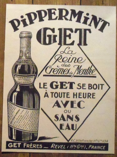 Publicite pippermint get creme - get,