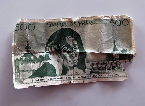 Billet 500 francs