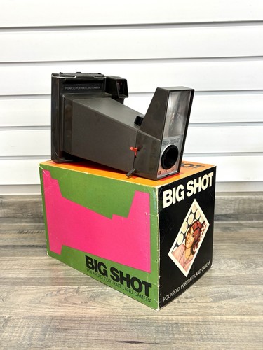 Vintage retro polaroid big - retro,