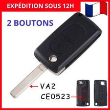 Coque Clé Peugeot Citroën