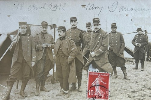Photo poilu regiment - poilu,