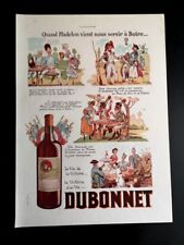 Publicité  1938 Dubonnet Quinquina Joë Hamman/AGA cuisinière - french ad 2691
