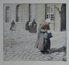 Géo DUPUIS 1901 Dessin Scène