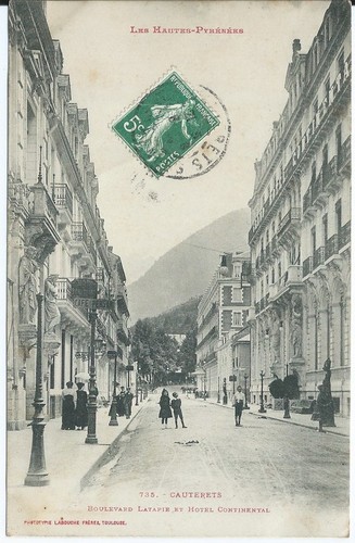 Cpa cauterets boulevard - cpa,