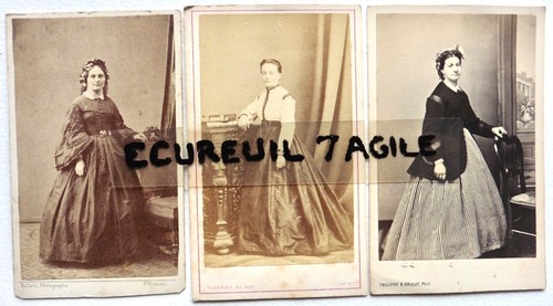 Cdv albumen femmes grandes - femmes,