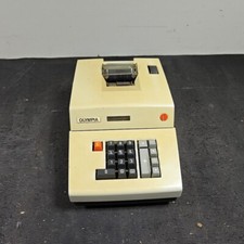 Calculatrice Olympia - Utilisée, Non Testée, Pour Pièces Ou Réparation