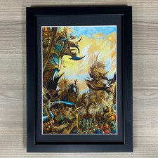 Tomb Kings Encadré Art Khemri Mort Warhammer Âge De Sigmar Old Monde