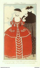 Gravure Mode Costume Parisien