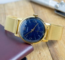 Pobeda Montre Poignet Homme Personnalisé Soviétique RUSSIE Rare Entretenu Pour