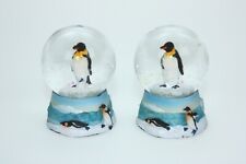 Boule Brillante Manchot Royal 2fach Animal Neige Miniature Secouer Verre