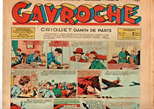 Gavroche hebdomadaire - n°49.,