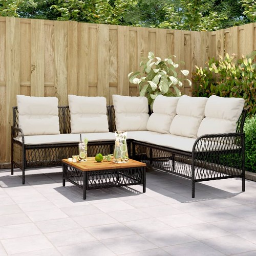 Salon jardin avec coussins - de,