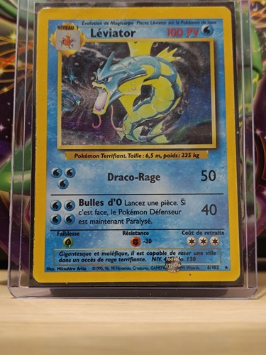 Carte pokémon léviator - carte, –