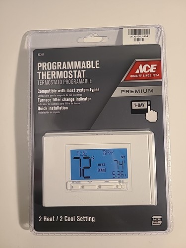 Day programmable thermostat - 7-day,