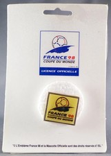Football - Coupe du Monde Fifa France 1998 - Pin's Logo - Neuf Blister