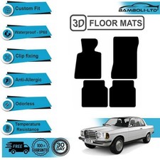 Mercedes W123 Noir Moquette