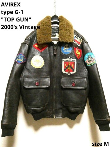 Avirex veste en cuir - veste,