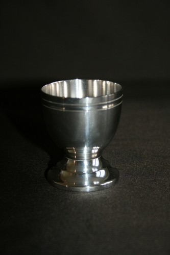 Coquetier ancien métal - coquetier,