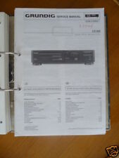 Service Manuelle Grundig CD