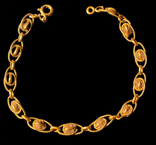 Bracelet travaillé plaqué - plaquÉ, or