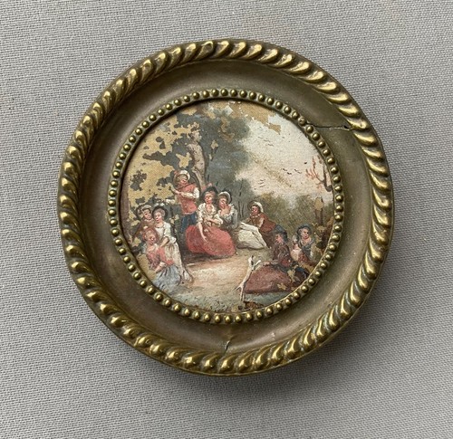 Scène animée peinture - scène,