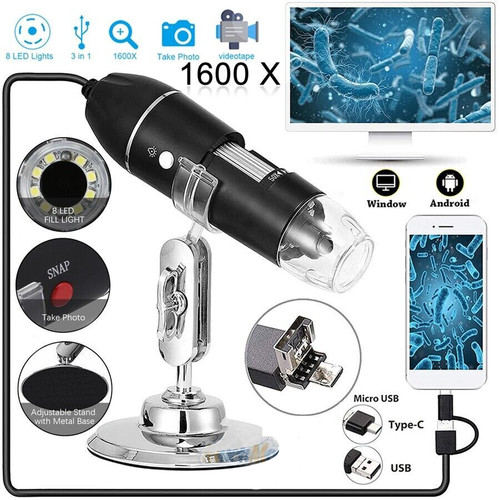 1600x zoom 8 led - led, usb