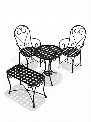 Bistrot métal pièces - métal, 4