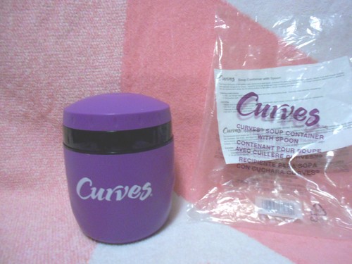 Avon curves soup container - /,