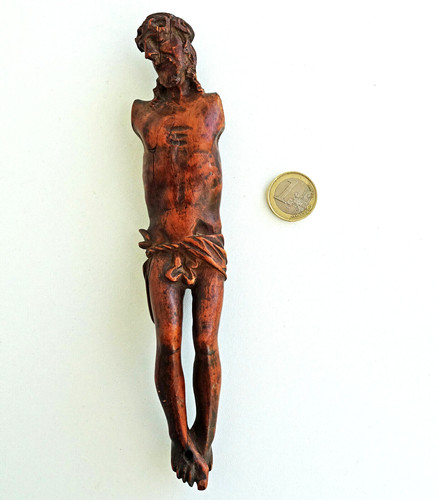 Christ buis sculpté - christ,