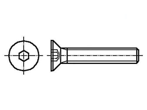 Vis k12x45 iso10642 - x, k12x45-iso10642-a4