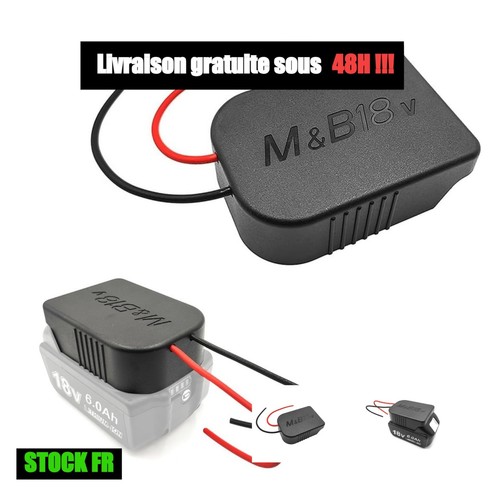 Adaptateur batterie pour - adaptateur,