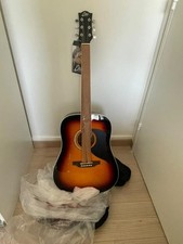 GUITARE ACOUSTIQUE EKO RANGER 6 BWN Dreadnought Brown Sunburst AVEC ACCESSOIRES