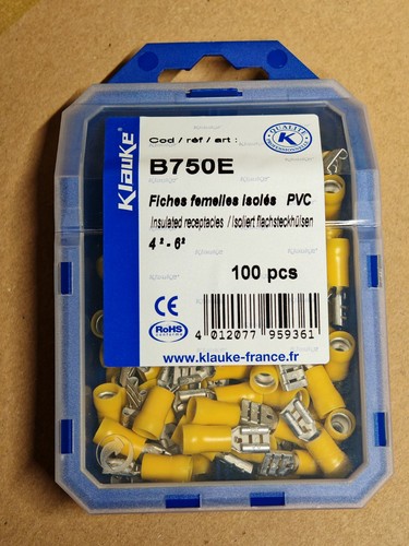 Klauke b750e fiches - klauke,