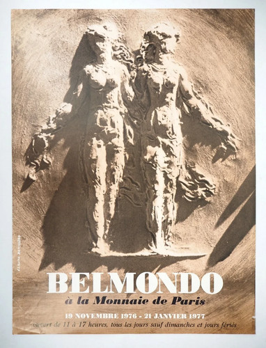 Affiche art paul belmondo - paul,