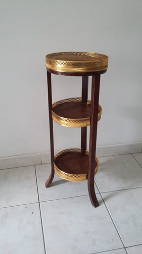 Ancienne sellette bois - bois, acajou