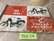 Peugeot parts list cyclomoteur