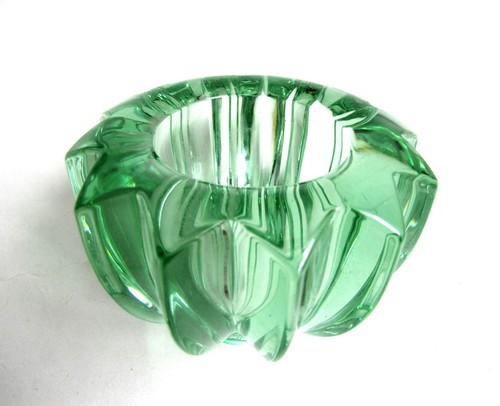 Cristal vert art déco - vert,