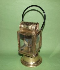 RARE LANTERNE "VISITEUR" CONTROLE MATERIELS et EQUIPEMENTS TRAIN / CHEMIN de FER