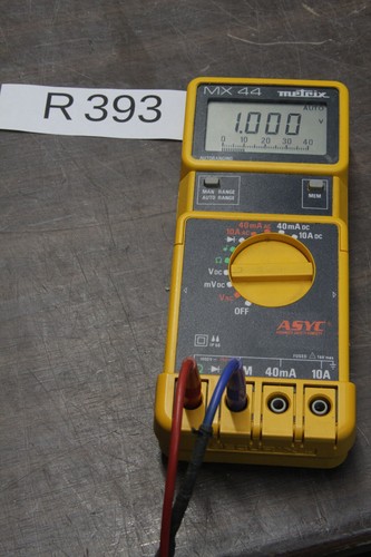 Metrix mx44 multimeter 4 - metrix,
