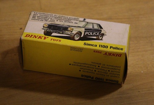 Vrai dinky toys 1450 simca - vrai,