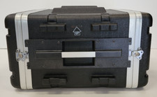 Valise, Flight Case BOOM ToneDJ 6 U 19" Plastique ABS rigide, double portes.