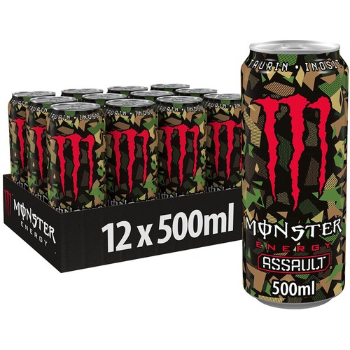 Monster assault boisson - assault,